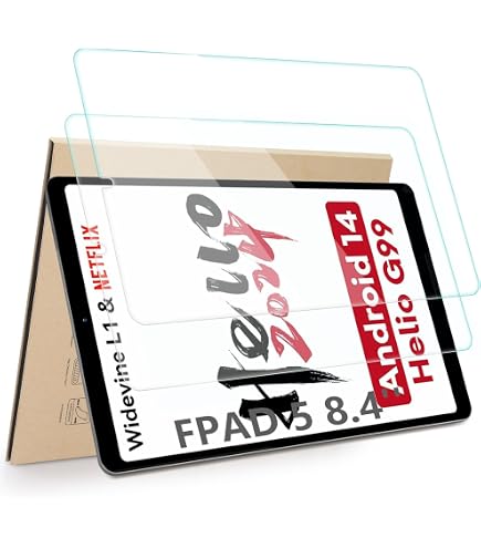Amazon | [2枚セット] For Headwolf FPad5 / FPad5 Pro フィルム 強化